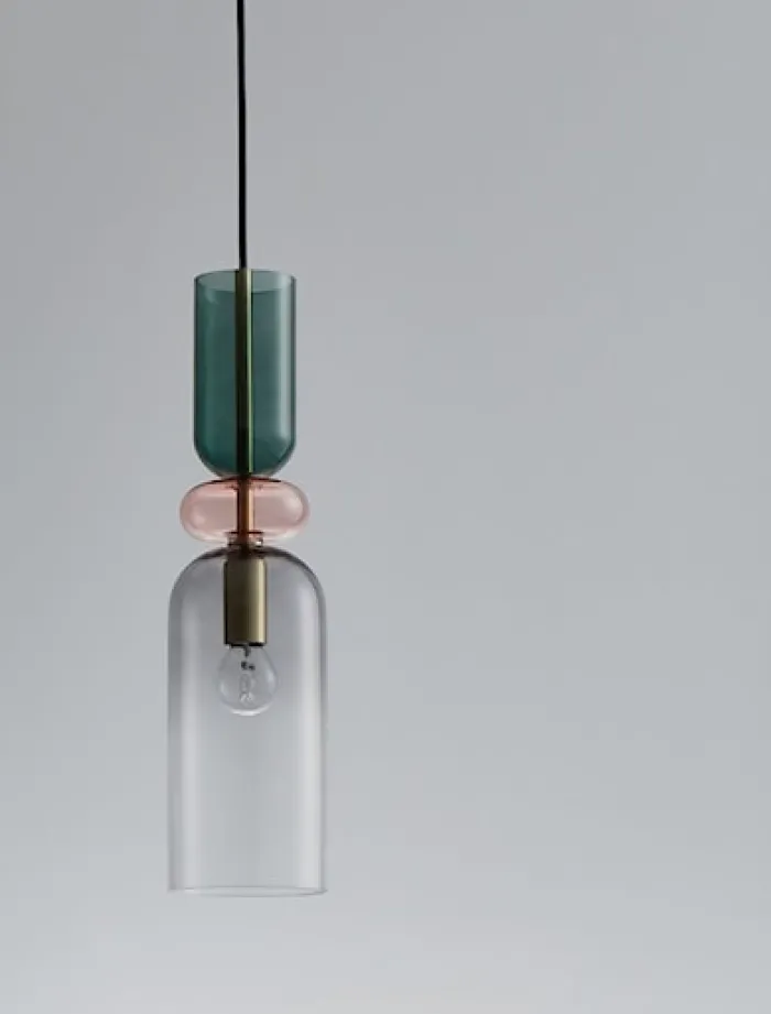 Lampa wisząca Nouvede 11 cm wielokolorowa