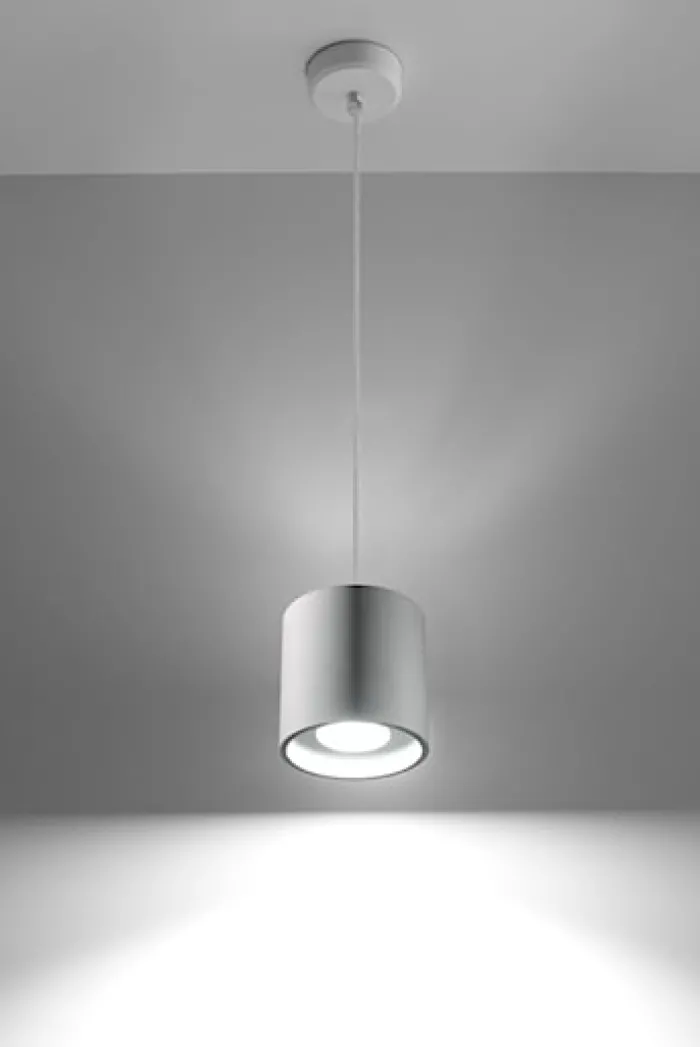 Lampa wisząca Obett średnica 10 cm x1 biały