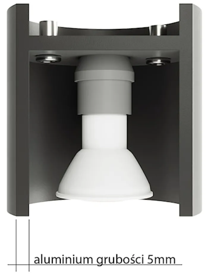 Lampa wisząca Obett średnica 10 cm x1 biały