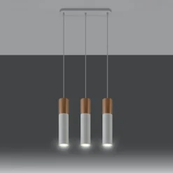 Lampa wisząca Pablo 3L biała