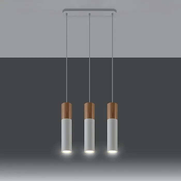 Lampa wisząca Pablo 3L biała