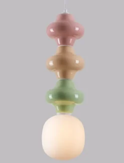 Lampa wisząca Parive III wielokolorowa