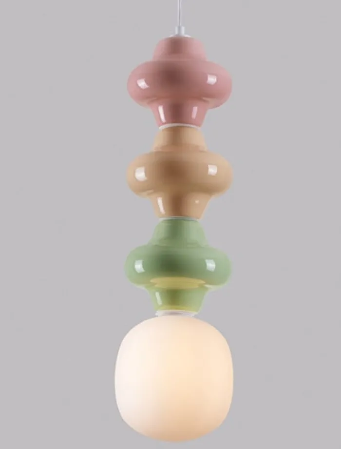Lampa wisząca Parive III wielokolorowa