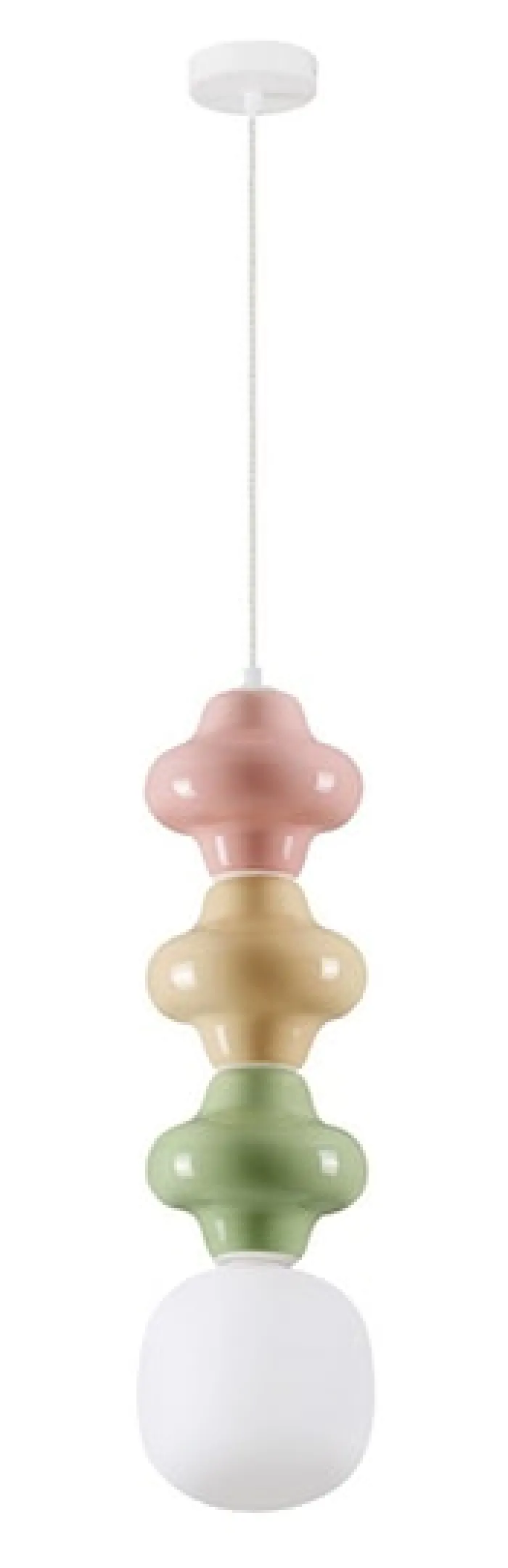 Lampa wisząca Parive III wielokolorowa