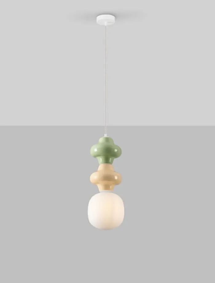 Lampa wisząca Parive II wielokolorowa
