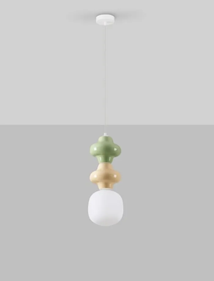 Lampa wisząca Parive II wielokolorowa