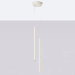 Lampa wisząca Pastelo 2 beżowa