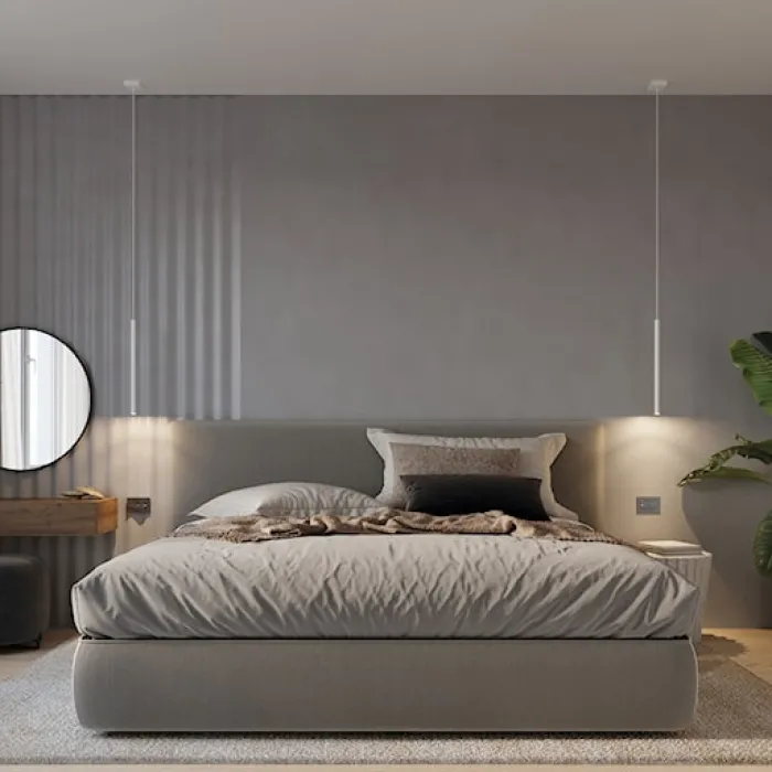 Lampa wisząca Pastelo 1 biała