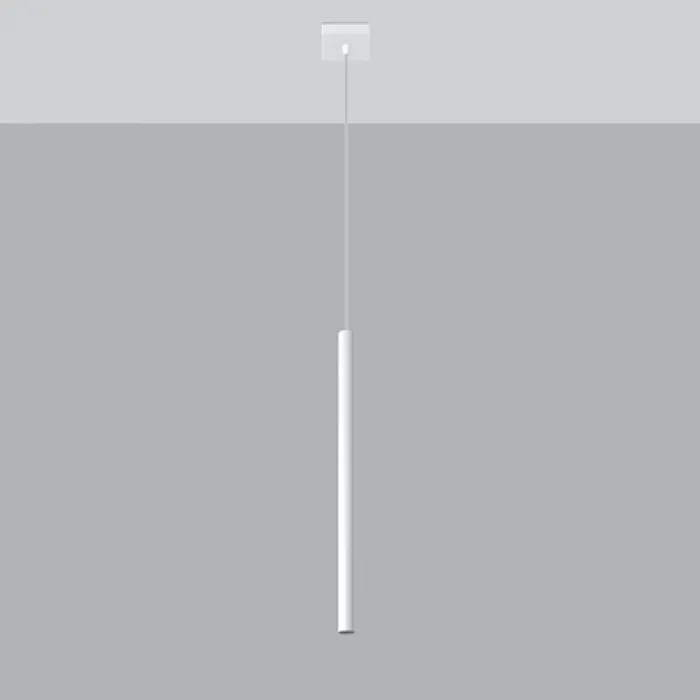 Lampa wisząca Pastelo 1 biała