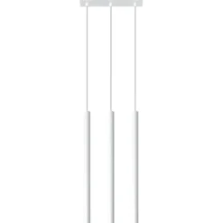 Lampa wisząca Pastelo 3 biała