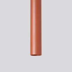 Lampa wisząca Pastelo 3 ochra czerwona