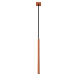 Lampa wisząca Pastelo 1 ochra czerwona