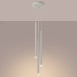 Lampa wisząca Pastelo 3P beżowa