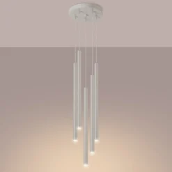 Lampa wisząca Pastelo 5P beżowa