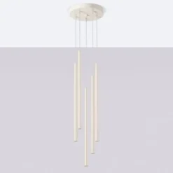Lampa wisząca Pastelo 5P beżowa