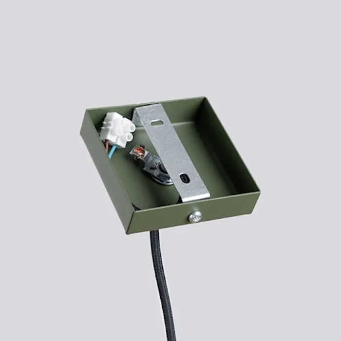 Lampa wisząca Pastelo 1 zielona oliwka