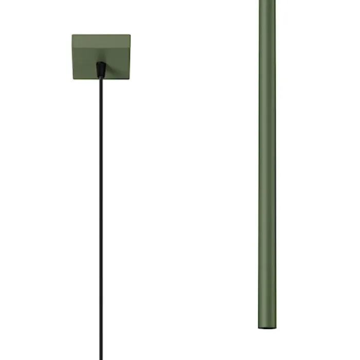 Lampa wisząca Pastelo 1 zielona oliwka
