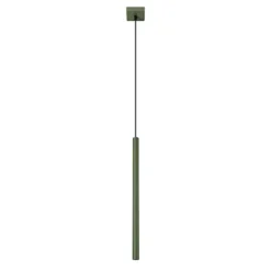 Lampa wisząca Pastelo 1 zielona oliwka