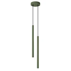 Lampa wisząca Pastelo 2 zielona oliwka