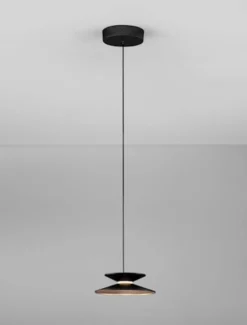 Lampa wisząca Sketter LED x1 złoto-czarna
