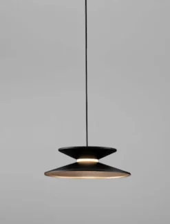 Lampa wisząca Sketter LED x1 złoto-czarna
