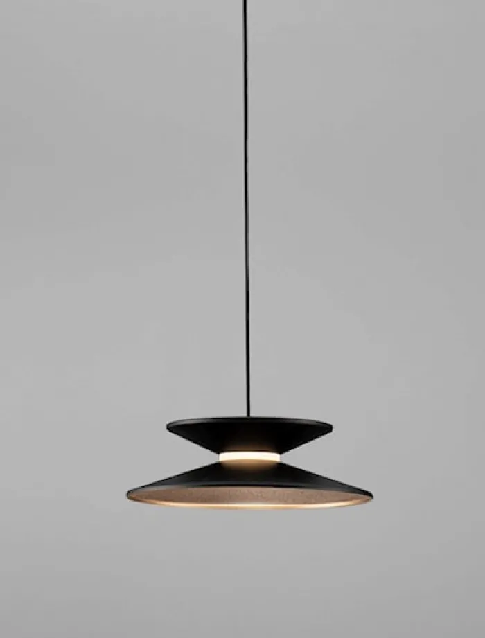Lampa wisząca Sketter LED x1 złoto-czarna