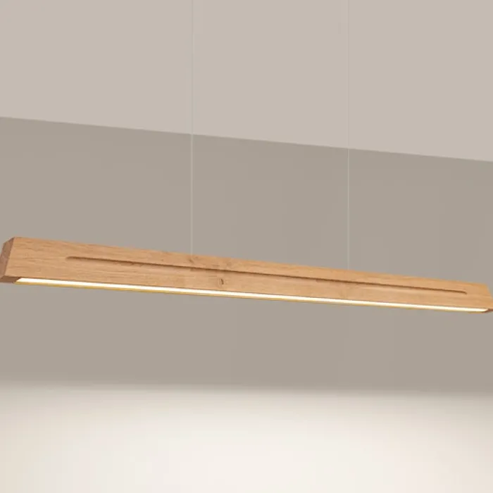 Lampa wisząca Skog LED 150 cm dąb 4000K