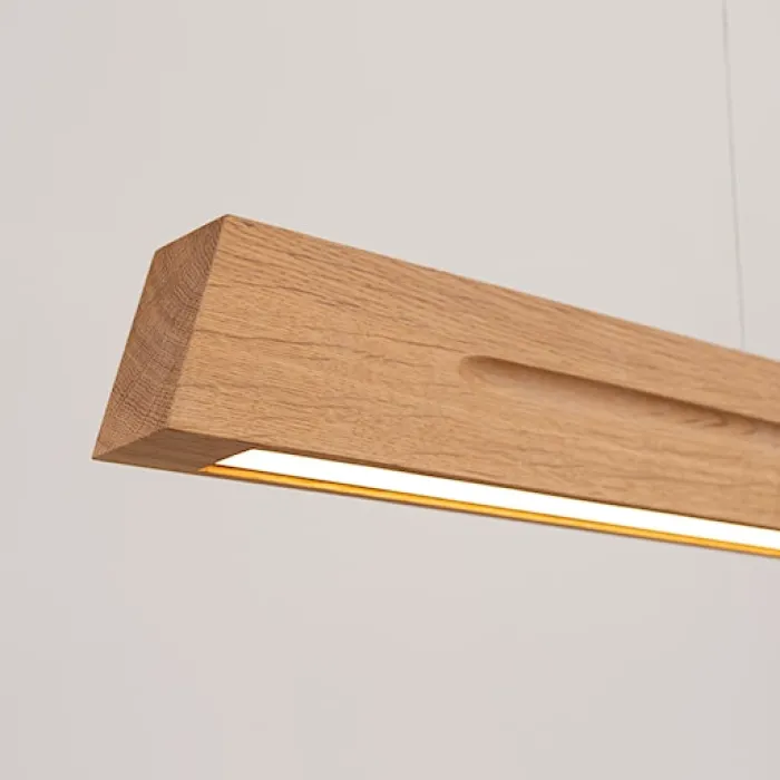 Lampa wisząca Skog LED 150 cm dąb 4000K