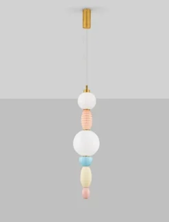 Lampa wisząca Texells LED wielokolorowa