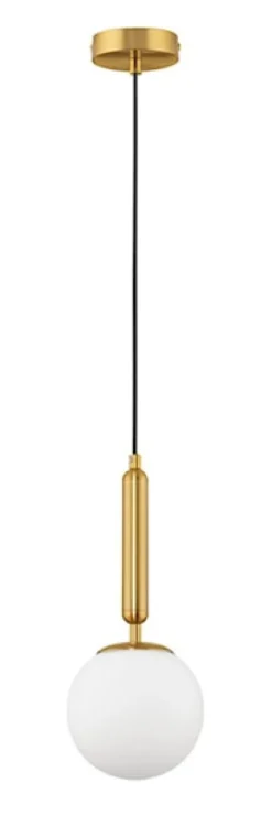 Lampa wisząca Trallos x1 złota