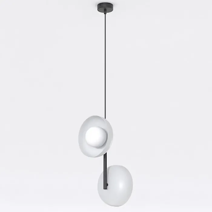 Lampa wisząca Vanila x2 ciepły szary