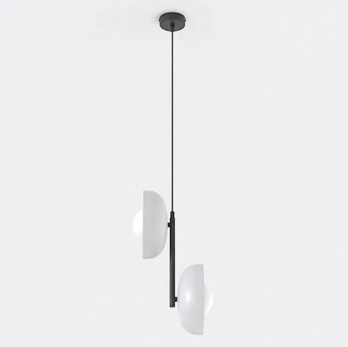 Lampa wisząca Vanila x2 ciepły szary