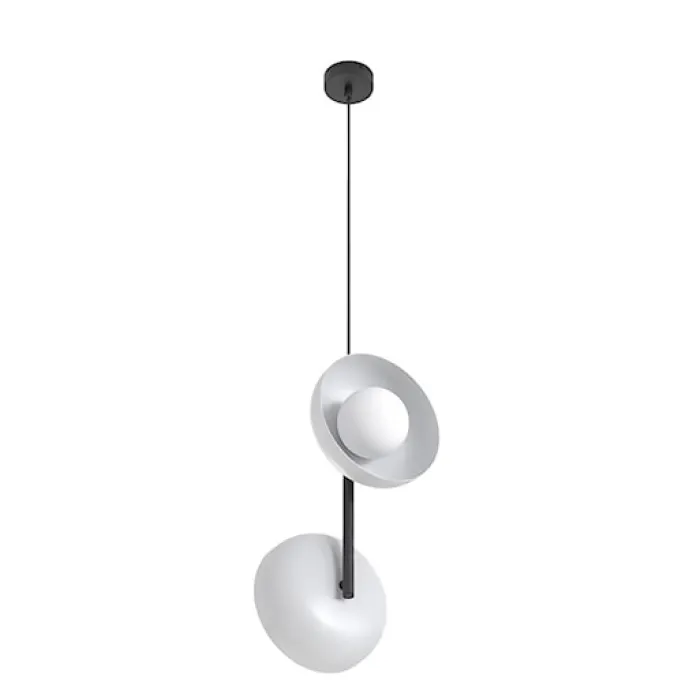 Lampa wisząca Vanila x2 ciepły szary