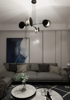 Lampa wisząca Viverone czarna