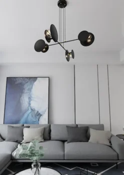 Lampa wisząca Viverone czarna