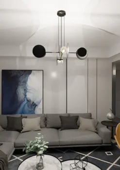 Lampa wisząca Viverone czarna
