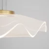Lampa wisząca Yarduno LED złota