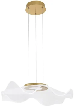 Lampa wisząca Yarduno LED złota
