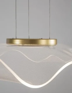 Lampa wisząca Yarduno LED złota
