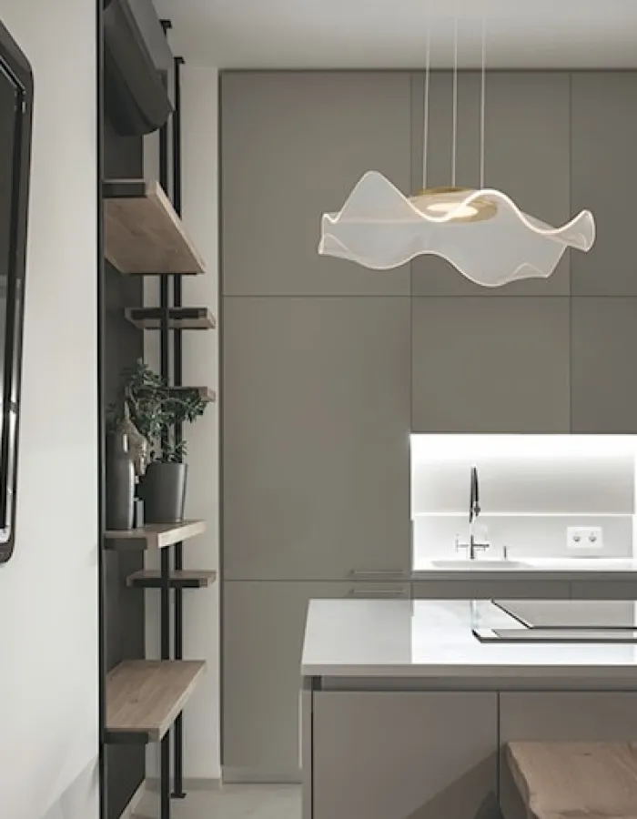 Lampa wisząca Yarduno LED złota