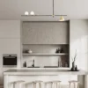 Lampa wisząca Zeletter x3 złoto-czarna