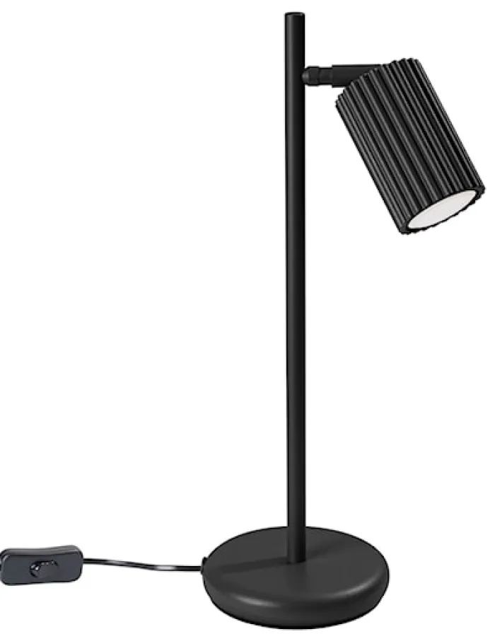 Lampka na biurko Karbon czarna