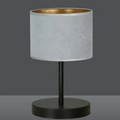 Lampka nocna Hellid średnica 18 cm szara