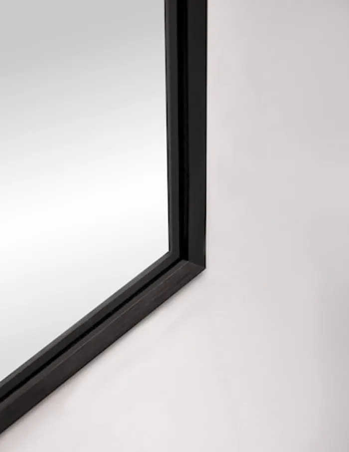 Lustro ścienne Curio 120x60 cm czarne