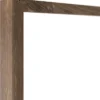 Lustro ścienne Dalone 142x37 cm ciemny dąb