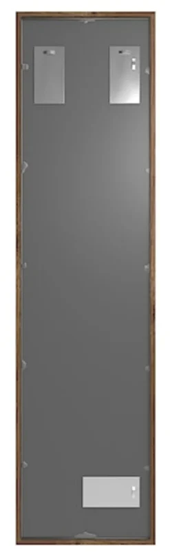 Lustro ścienne Dalone 142x37 cm ciemny dąb