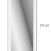 Lustro ścienne Gahtion 127x47 cm białe