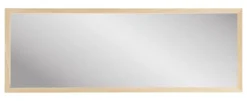 Lustro Scottsdale 110x45 cm w jasnobrązowej ramie