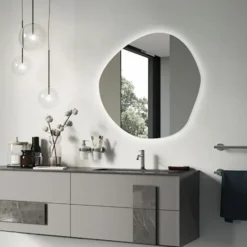 Lustro wiszące Chmurka z podświetleniem LED 68 cm