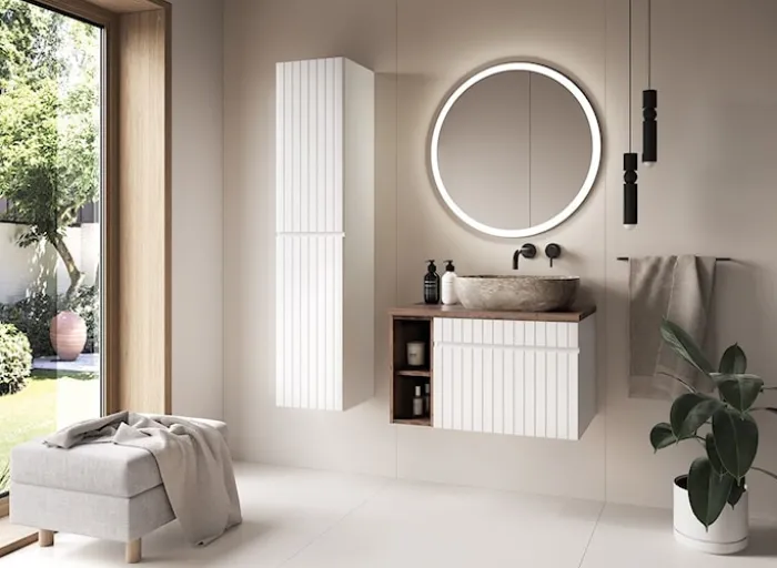 Lustro z oświetleniem LED Venus 80 cm